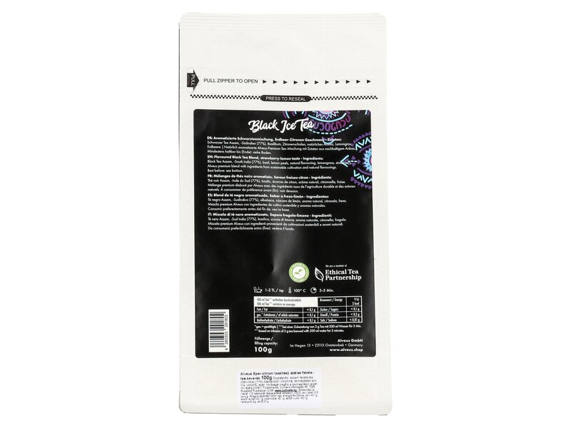 Alveus Ice Tea Package Black Ice Tea 100g