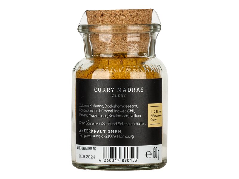 Ankerkraut Curry Madras 60g