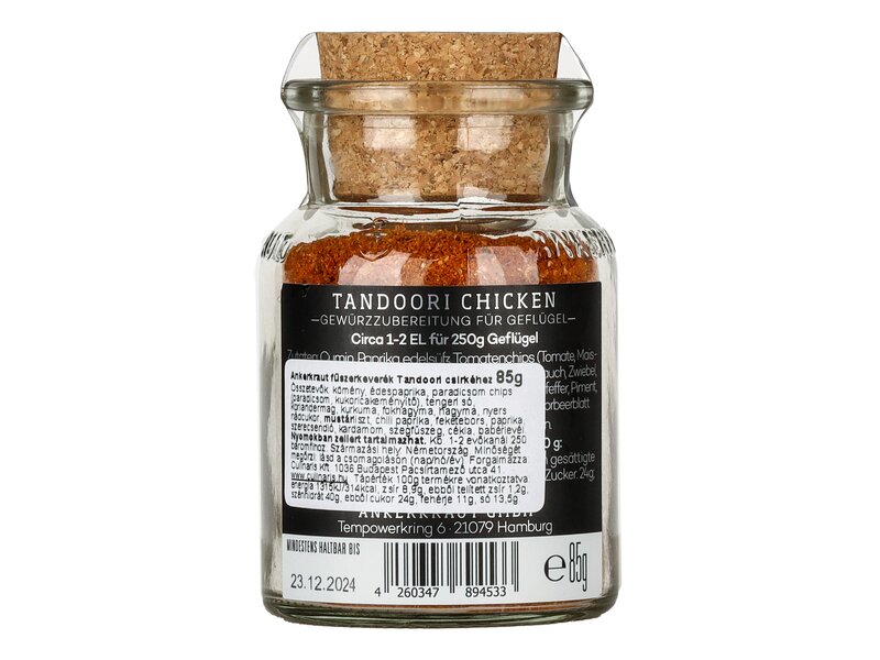 Ankerkraut Tandoori csirke fűszerkeverék 85g