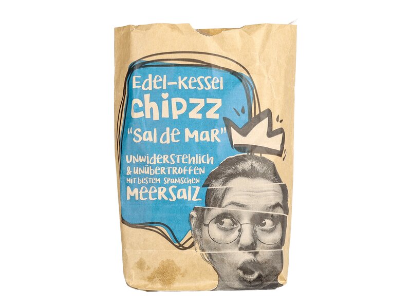 Chipzz Sal de Mar Kézműves burgonyachips tengeri sóval 150g