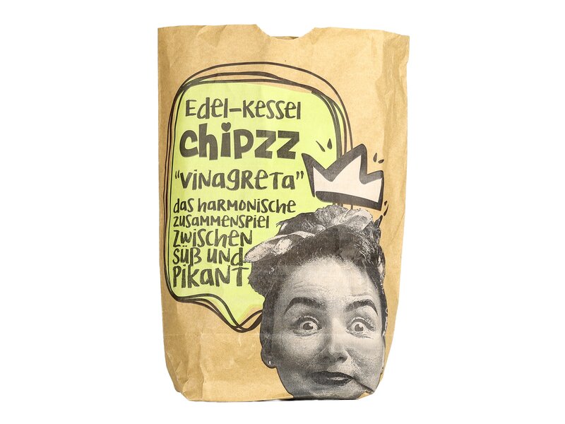 Chipzz Vinagreta Ecetes ízesítésű kézműves burgonyachips 150g