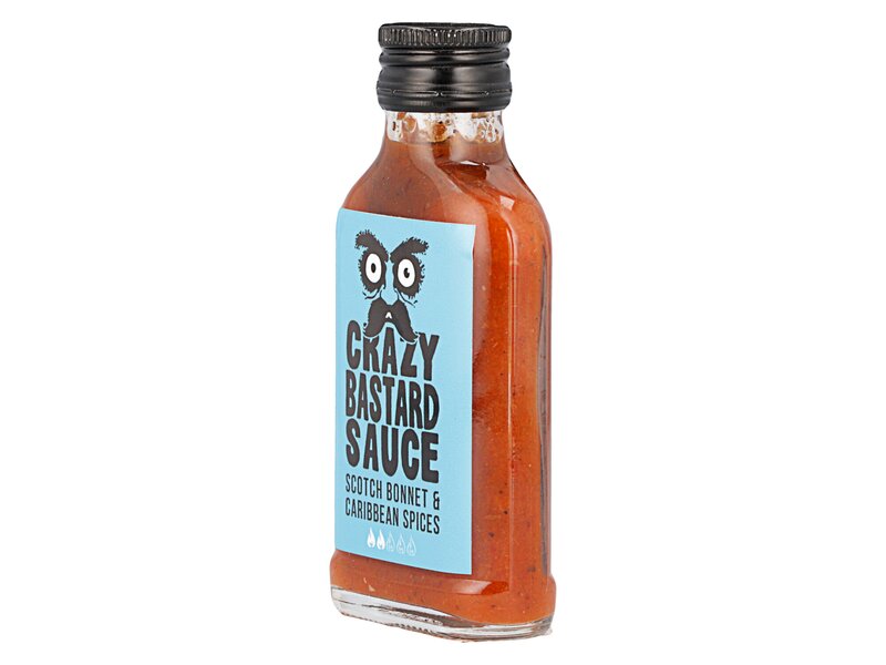 Crazy Bastard Sauce Scotch Bonnet & Caribbean Spices 100ml