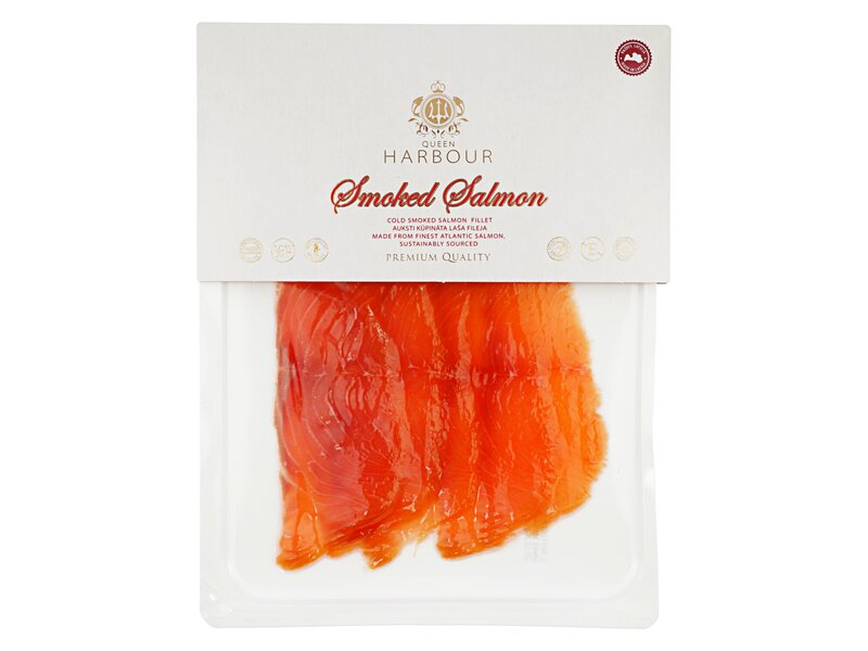 Queen Harbour* Cold Smoked Salmon fillet sliced 100g