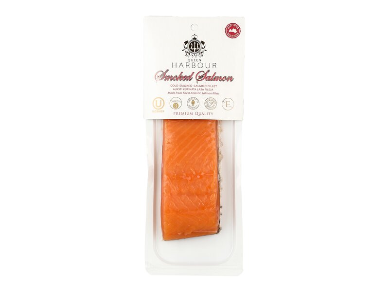 Queen Harbour hidegen füstölt lazac darabok 150g