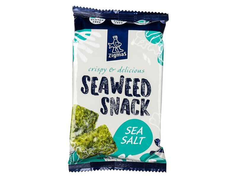 Zigmas Seaweed Snack sea salt 5g