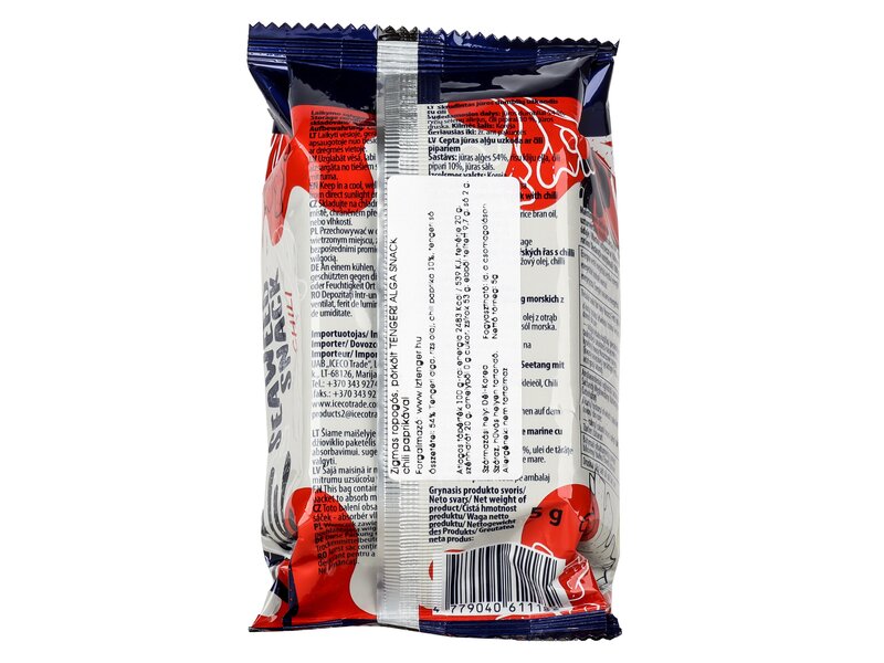 Zigmas Seaweed Snack chili 5g