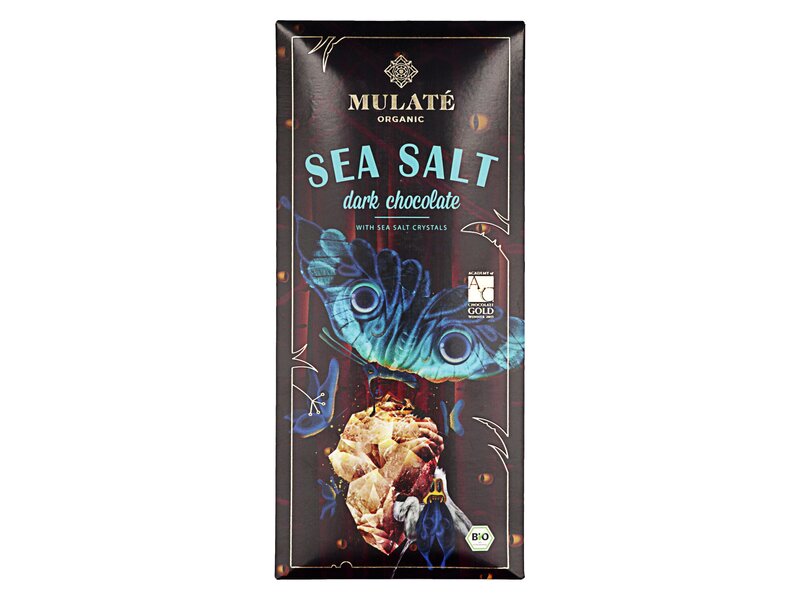 Mulaté Bio Dark Chocolate Sea Salt 80g