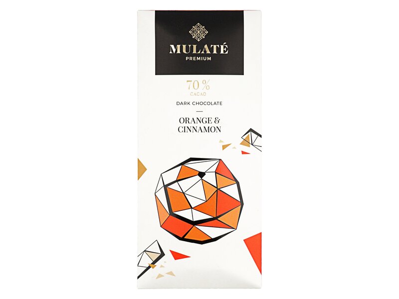 Mulaté Dark Chocolate Orange Cinnamon 90g