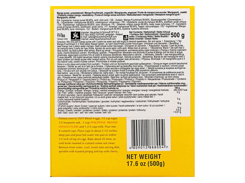 Philippine Mango Puree 500gr M