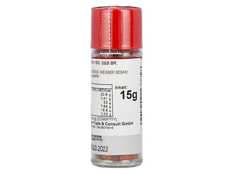 S&B Nanami togarashi 15g