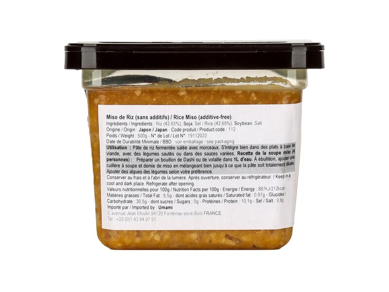 Rizses Miso Paszta 500g