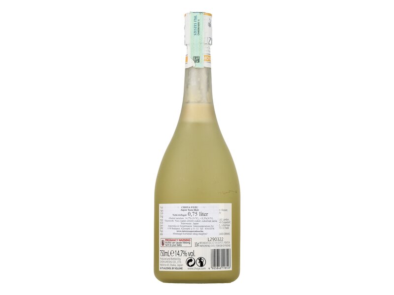 Choya Yuzu Japanese Yuzu Citrus Fruit Liqueur 0,7l