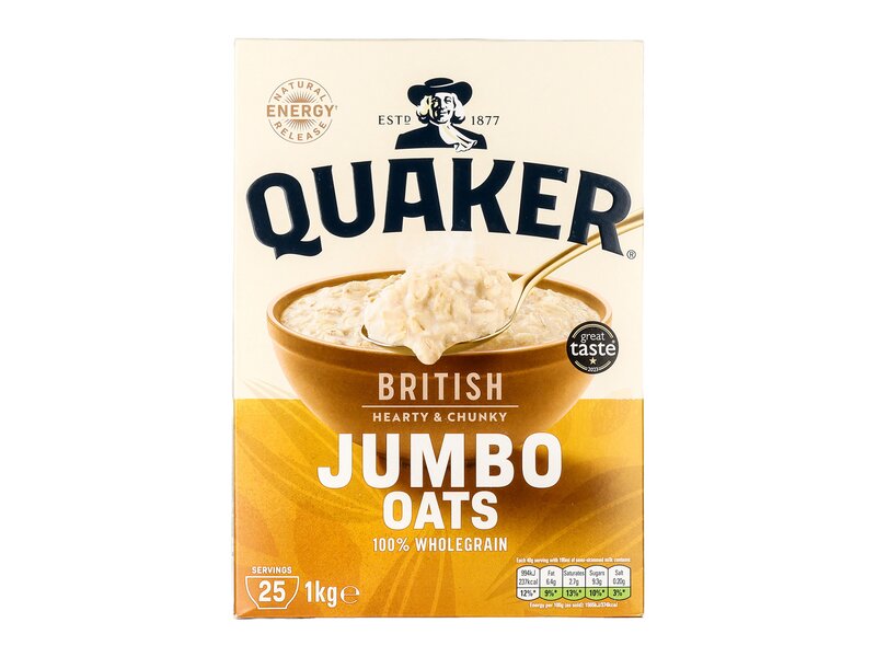 Quaker Jumbo Oats 1kg
