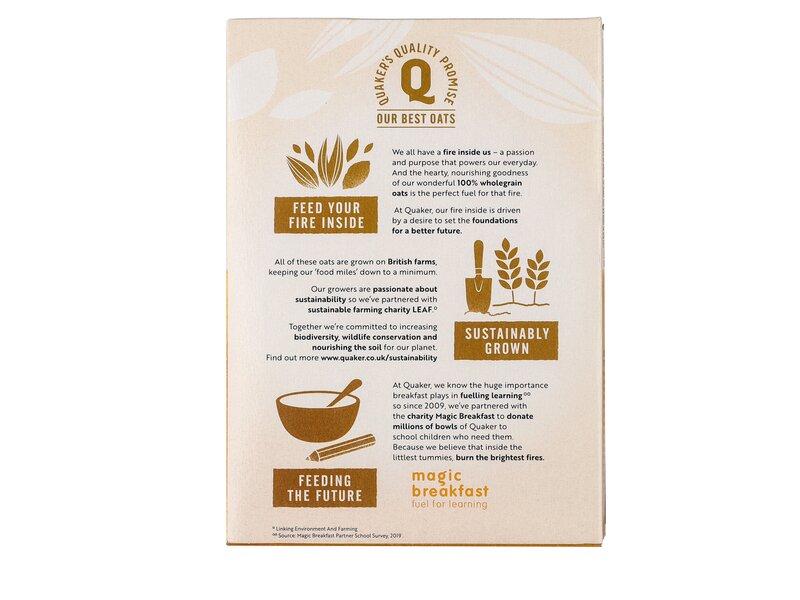 Quaker oat so simple Big Bowl golden syrup (6x49,6g) 298g