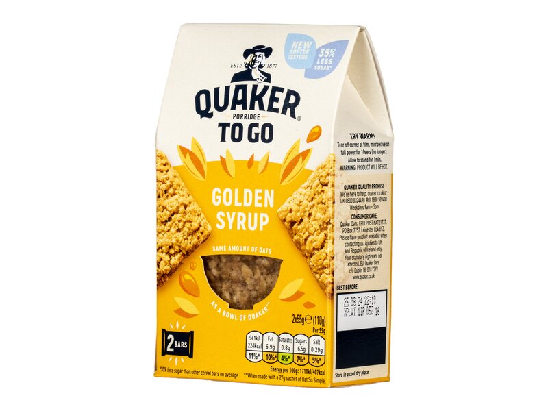Quaker melasz-szirupos instant zabkása 57g