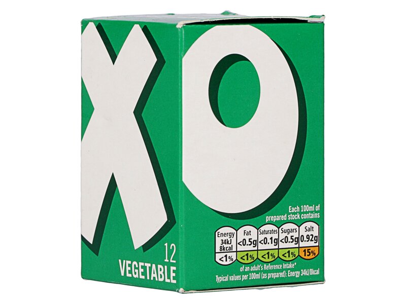 Oxo Vegetable stock cubes 71g