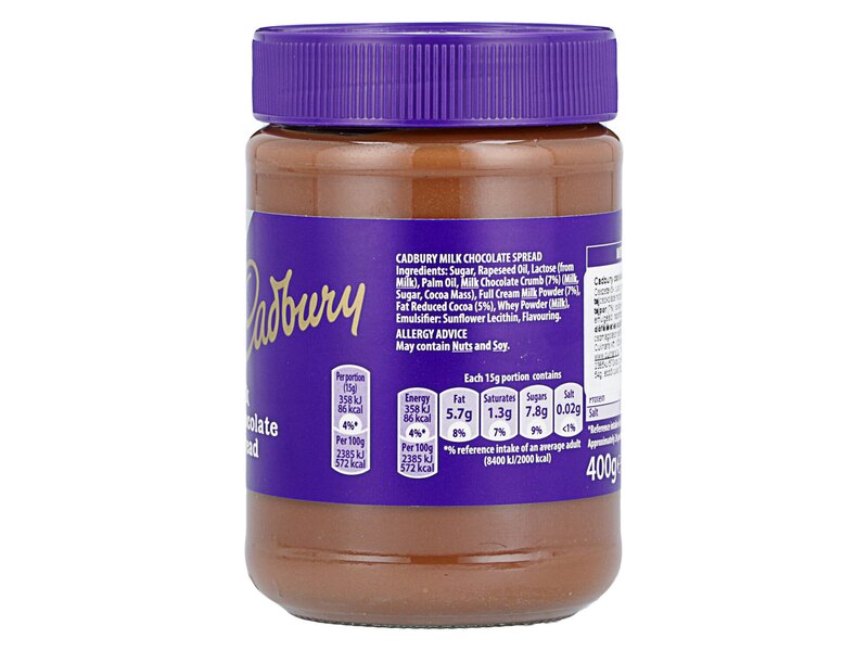 Cadbury milk choc spread-csokikrém 400g
