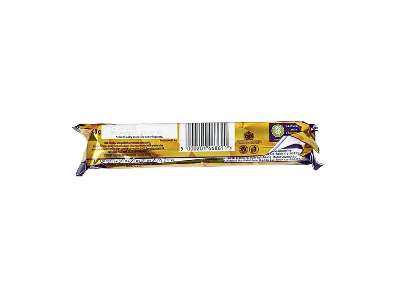 Cadbury Crunchie Ropogós törökméz tejcsokoládé bevonattal 40g