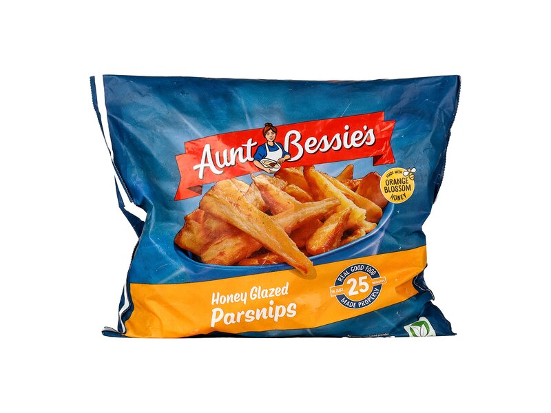 Aunt Bessie's** Honey glazed parsnips 500 g