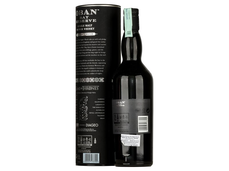 Game of Thrones Night's Watch's Oban Bay Reserve 0,7l