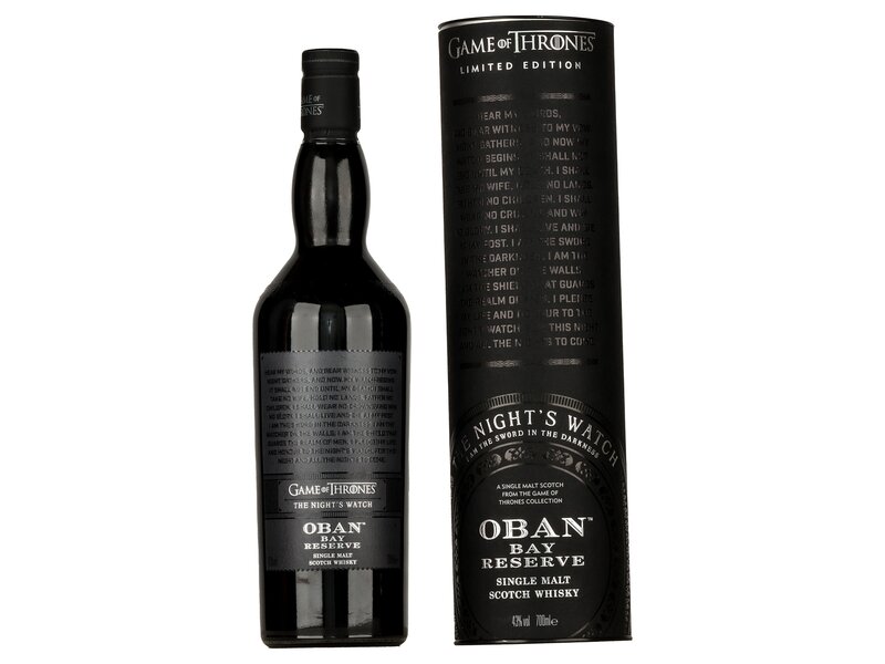 Game of Thrones Night's Watch's Oban Bay Reserve 0,7l