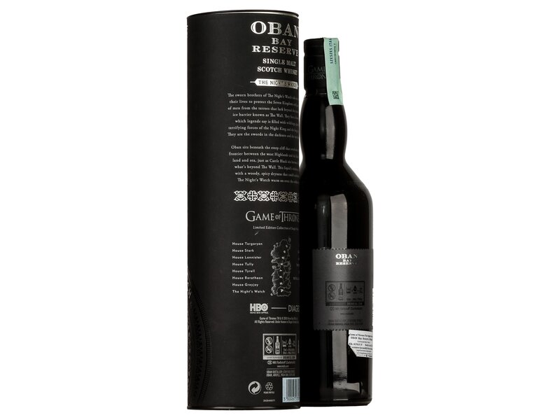 Game of Thrones Night's Watch's Oban Bay Reserve 0,7l