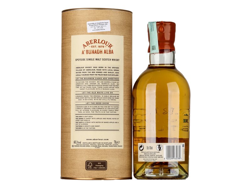 Aberlour A'bunadh Alba 0,7l