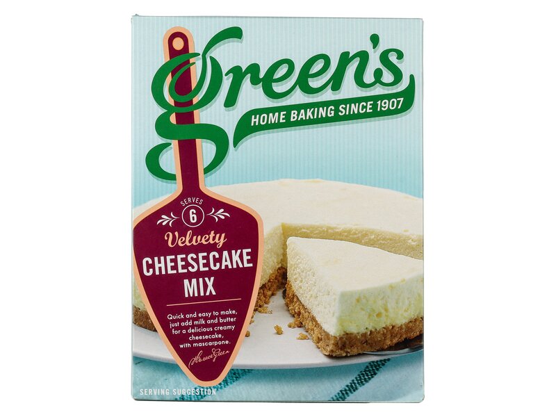 Green's original cheesecake mix 259g