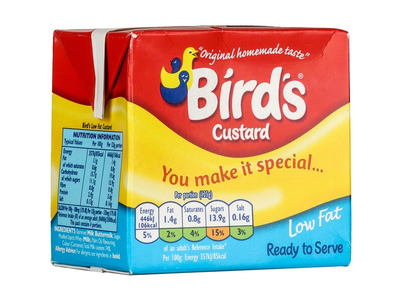 Bird's Low Fat Custard vaníliasodó 500g
