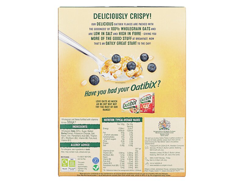 Weetabix Oatibix Flakes 550g