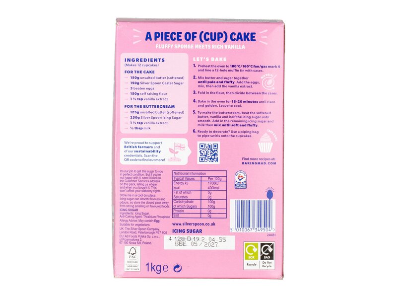 Billington Icing 1kg 