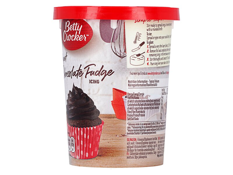 Betty Crocker Icing Chocolate Fudge 400g
