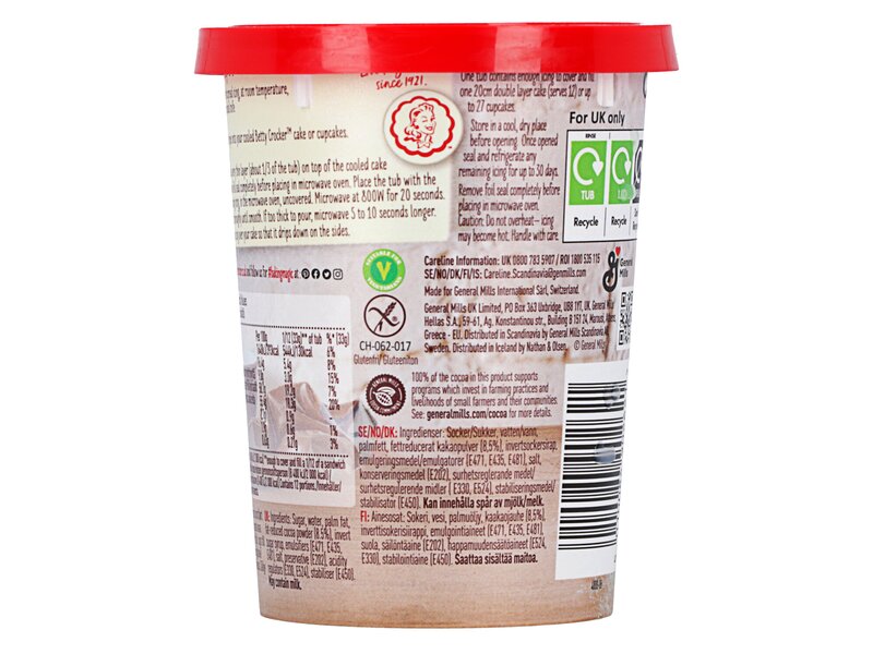 Betty Crocker Icing Chocolate Fudge 400g