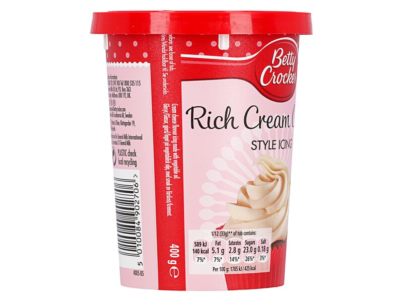 Betty Crocker Icing Cream Cheese 400g