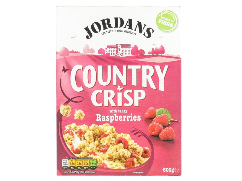 Jordans Country Crisp málnás müzli 500g
