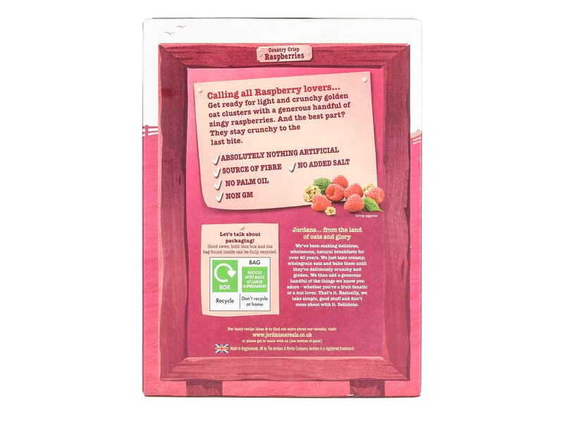 Jordans Country Crisp málnás müzli 500g