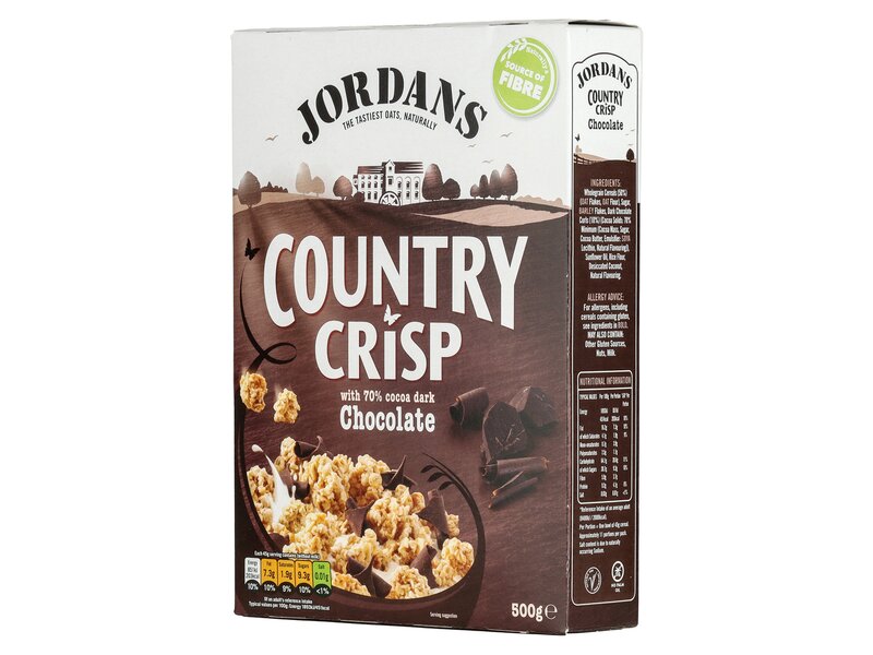 Jordans Country Crisp étcsokoládés müzli 500g