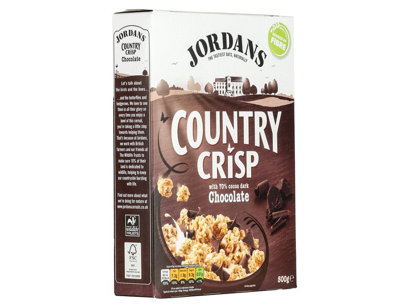 Jordans Country Crisp étcsokoládés müzli 500g