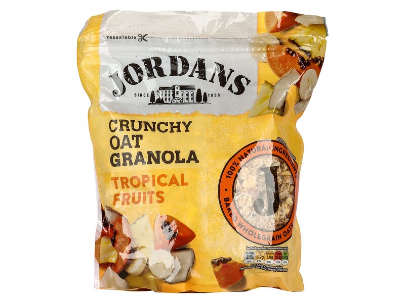 Jordans trópusi müzli 750g