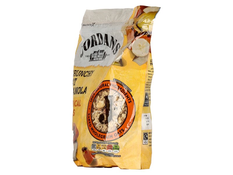 Jordans trópusi müzli 750g