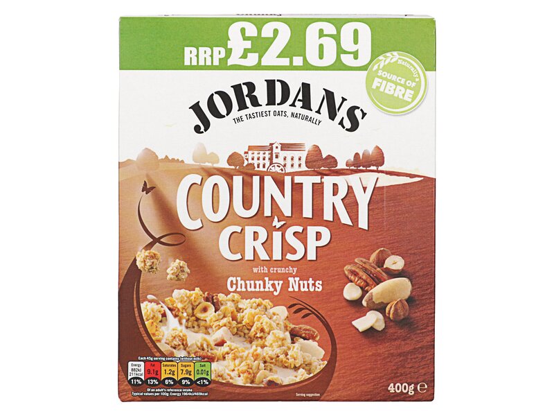 Jordans CC Chunky Nuts 400g