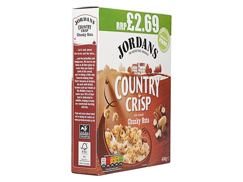 Jordans CC Chunky Nuts 400g