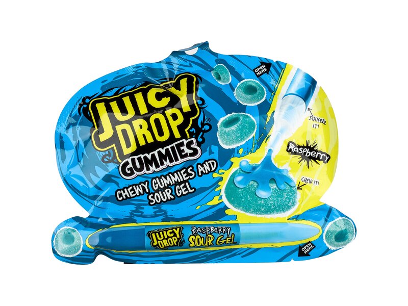 Topps Juicy Drop Gummues sour gel 57g