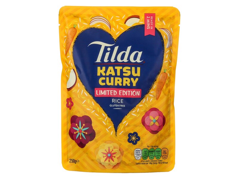 Tilda Steamed Rice Katsu Curry 250g