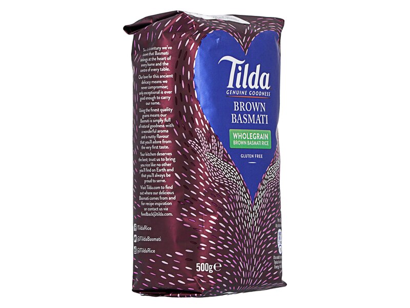 Tilda Brown Basmati Rice lila 500g