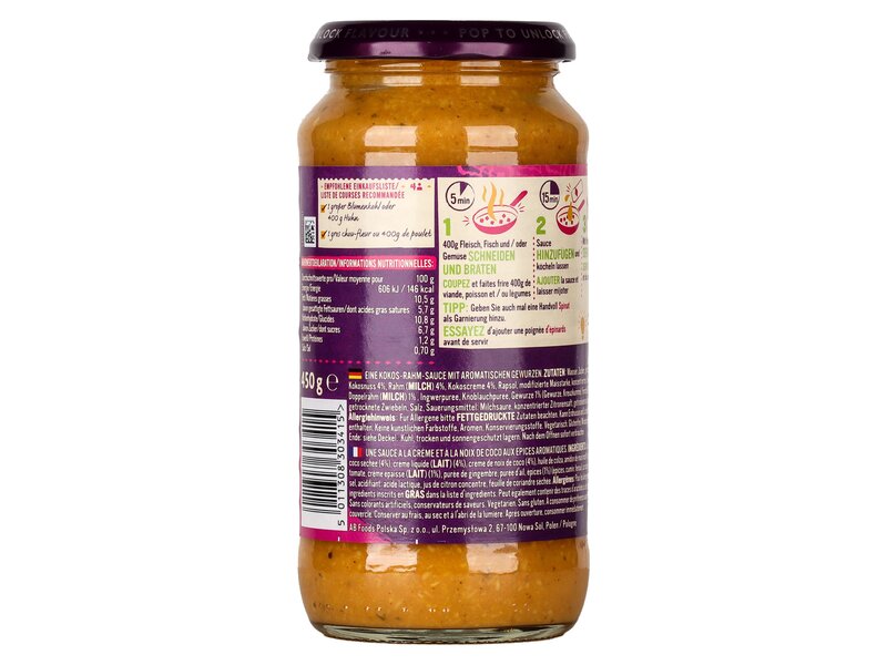 Patak's Tikka Masala főzőszósz 450g