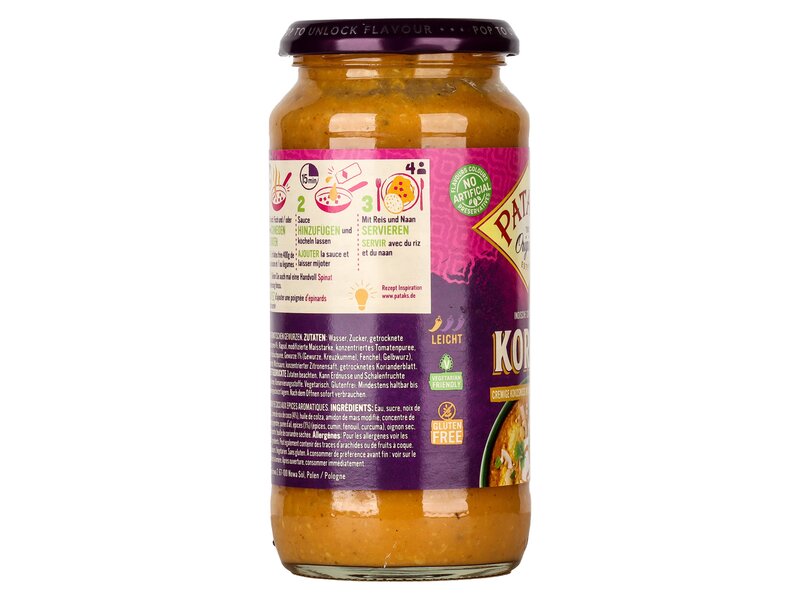 Patak's Tikka Masala főzőszósz 450g