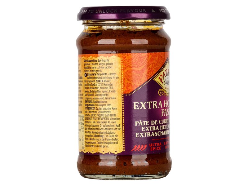 Patak's Extra hot curry Paste 283g