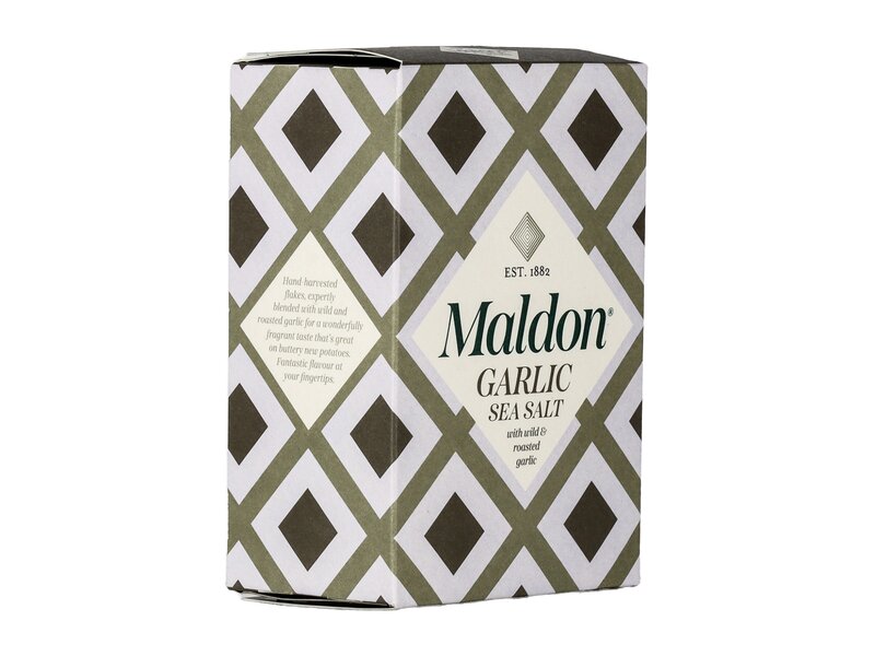 Maldon Garlic Sea Salt Flakes 100g