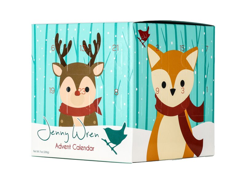 Jenny Wren Advent Cube 200g